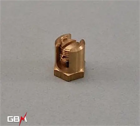 [ECROU189] Ecrou borne sans pattes; section25mm²