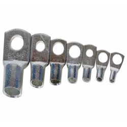 [COSSE129] Cosse tubulaire cuivre à sertir, section 25 mm², trou de 10