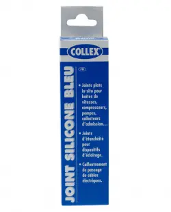 [JOIN6]  Joint colle bleu silicone marque GEB