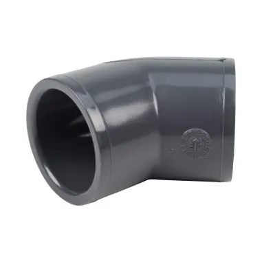 Coude PVC pression Ø 32 à 45°(1/8")