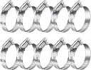 Collier de serrage inox:10mm-25mm