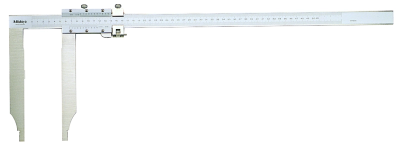 [PIED363] Pied à coulisse à vernier à becs longs