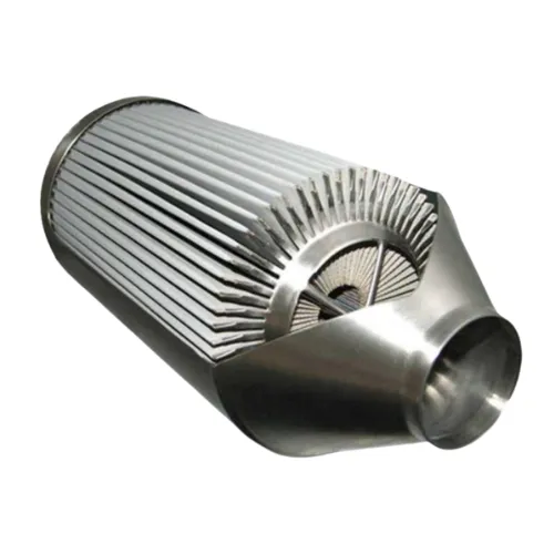 Filtre industriel à maille métallique