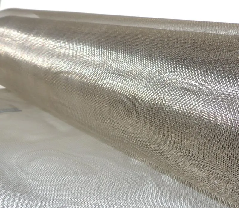 Rouleau de toile métallique en acier inoxydable