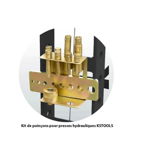 kit de poincons pour presse hydraulique