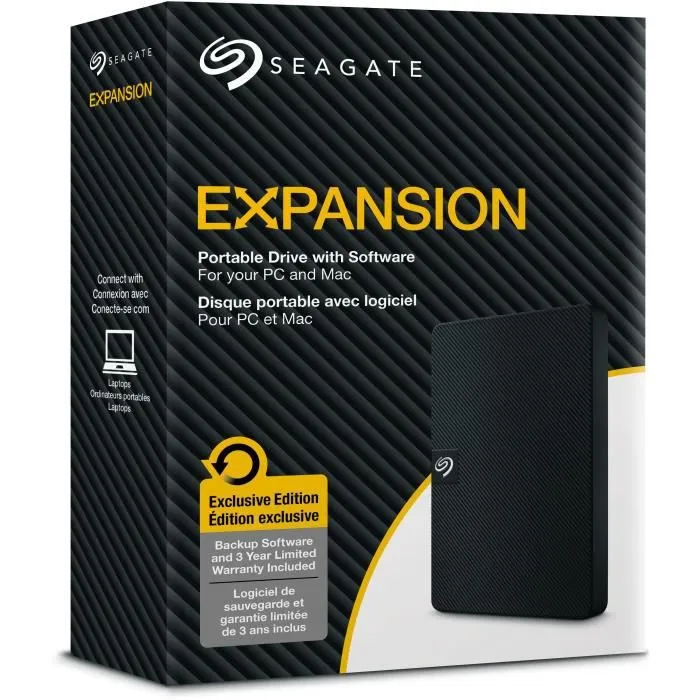2 Tera Disque Dur Externe Seagate Expansion STEA2000400 USB 3.0