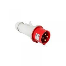 [FICHE224] Fiche industrielle mâle étanche 25/32A - 3P+T - 380V AC - IP44/IP55